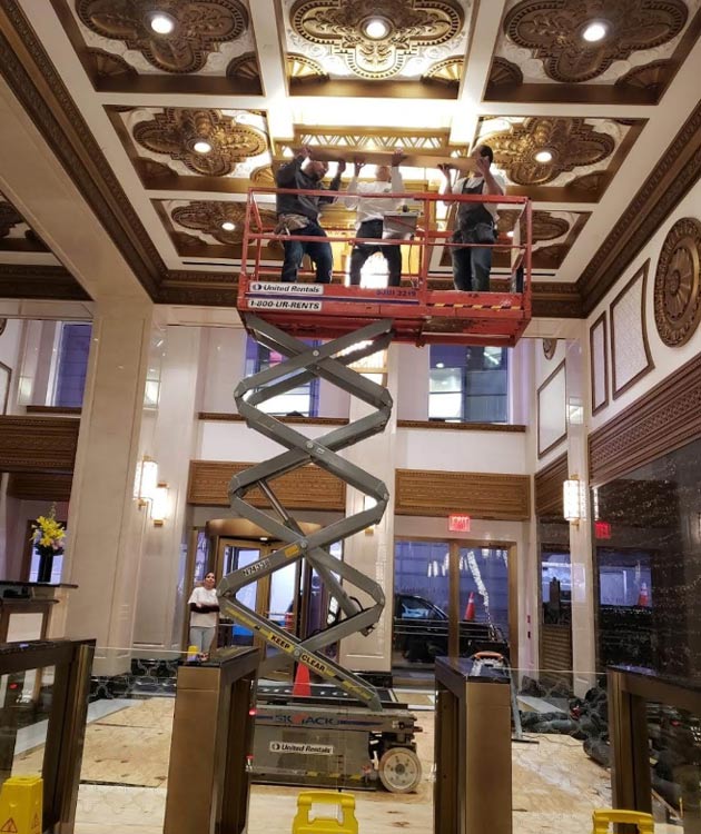 Plaster Moulding Restoration in New Jersey