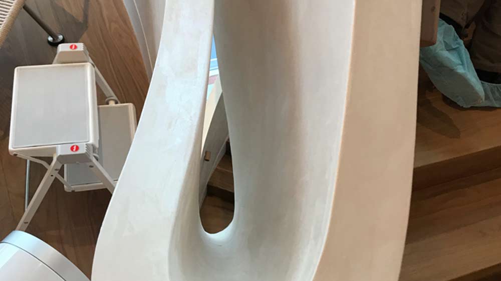 Sand Swirl Plaster Finishing in Ridgewood